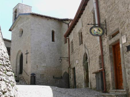 Locanda Il Falco Nero Fumone Buitenkant foto